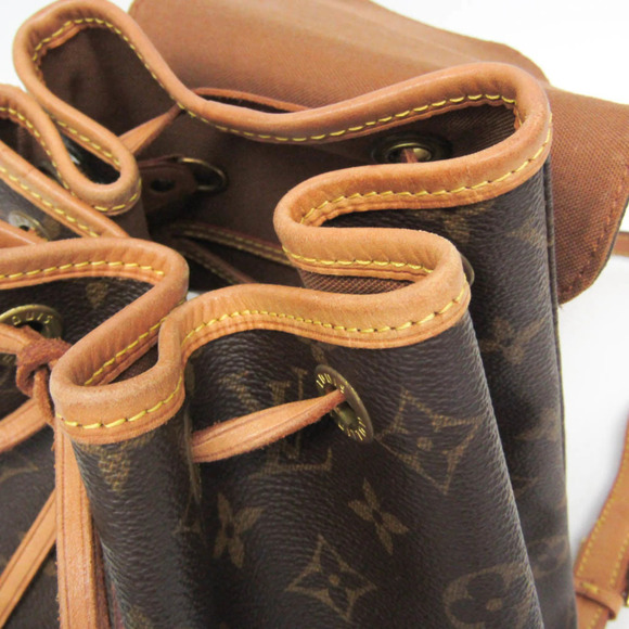 LOUIS VUITTON Authentic Brown Monogram Backpack main image 10